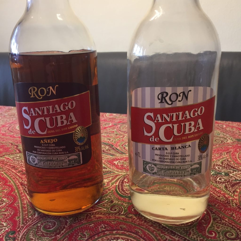 Santiago Rum Kuba Silver and Aged